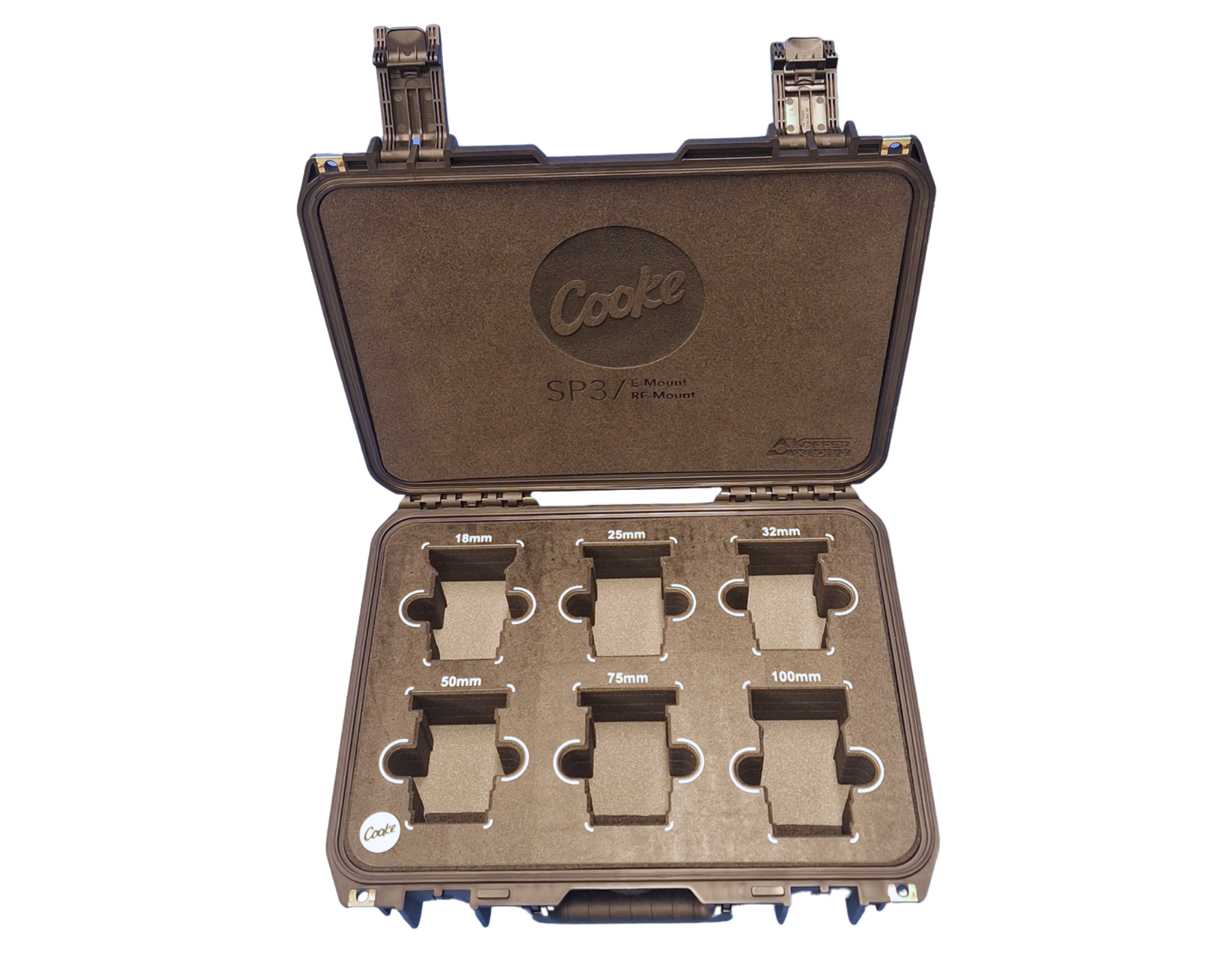 Cooke SP3 EF Mount, Objektivkoffer